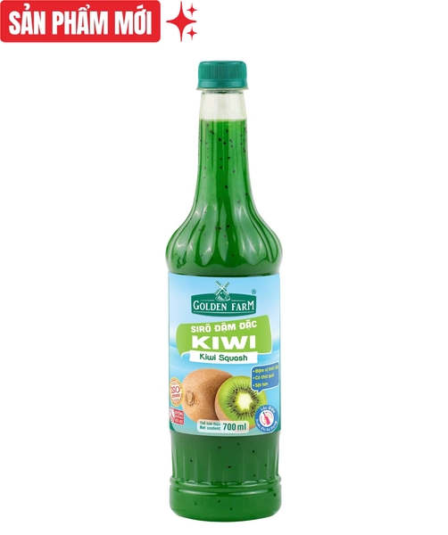 Siro ĐẬM ĐẶC Kiwi Golden Farm - Chai 700ml