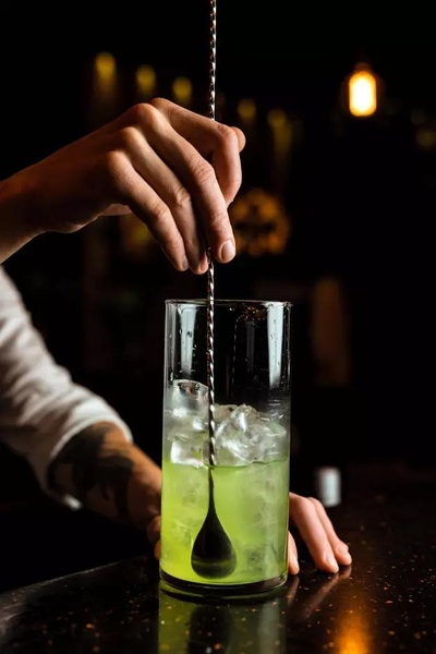 K232 - Muỗng khuấy inox 2 đầu Barspoon - Size 32cm