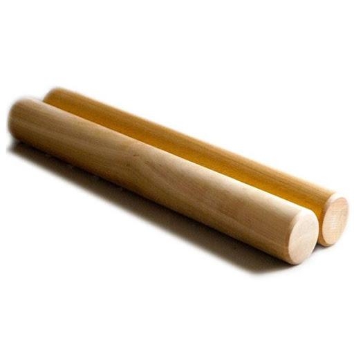 CGT283 - Cây lăn cán bột gỗ TRÒN TRƠN - Size 28x3cm