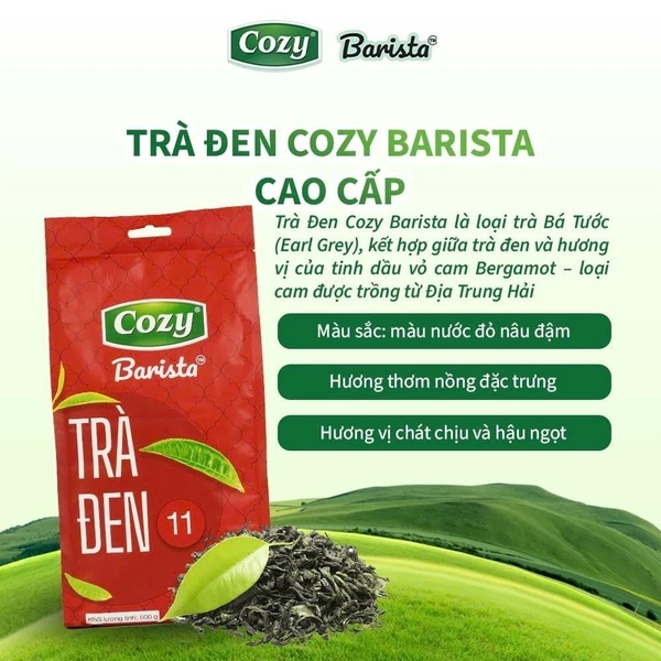 Trà ĐEN 11 COZY Barista - Gói 500gr