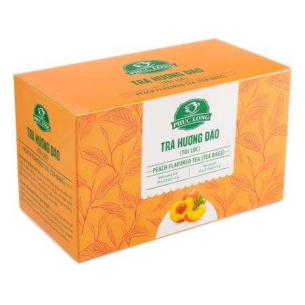 Trà ĐÀO (Peach Tea) túi lọc PHÚC LONG - HỘP (2gr x 25 túi)