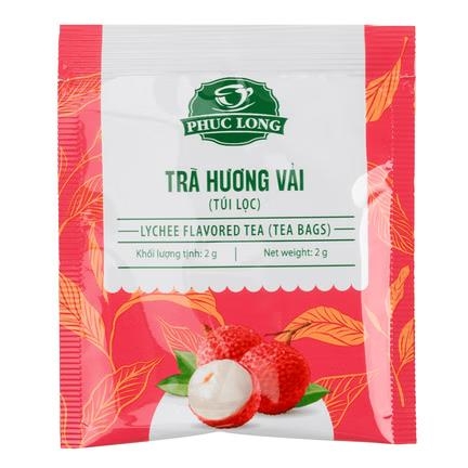 Trà VẢI (Lychee Tea) túi lọc PHÚC LONG - HỘP (2gr x 25 túi)