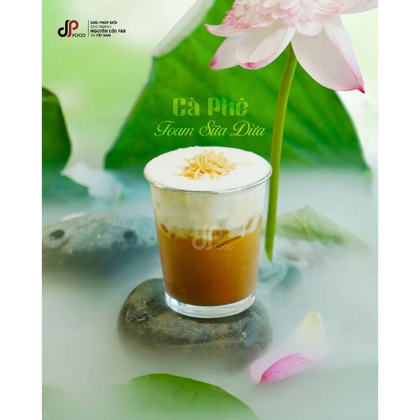 Bột MILK FOAM Vị Sữa Dừa DPFOOD - Gói 500gr