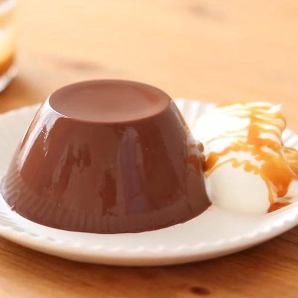 Bột PUDDING Vị Socola Chocolate DPFOOD - Gói 500gr