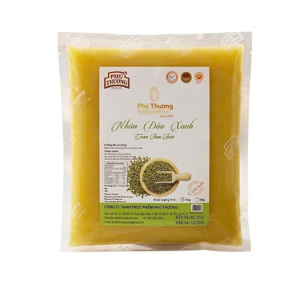 PTFOOD - Nhân Trung Thu ĐẬU XANH - Gói 1kg