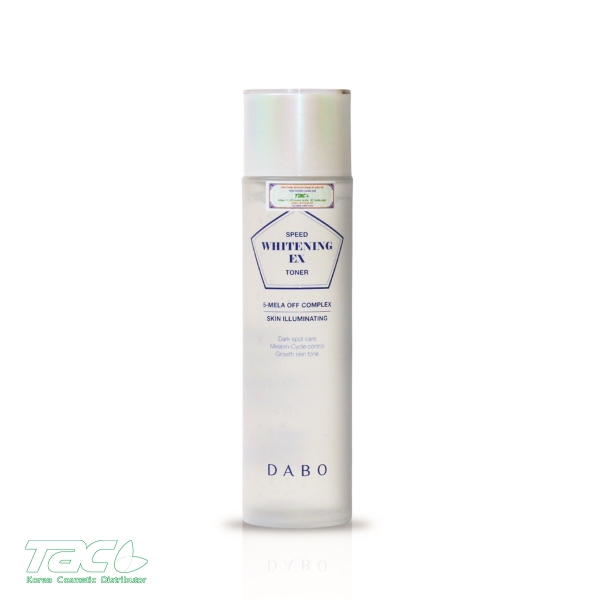 Nước hoa hồng trắng da nhanh Dabo Speed Whitening Ex Toner 160ml