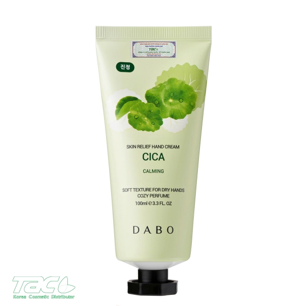 Kem dưỡng da tay CICA cho da nhạy cảm - DABO SKIN RELIEF HAND CREAM CICA 100ML