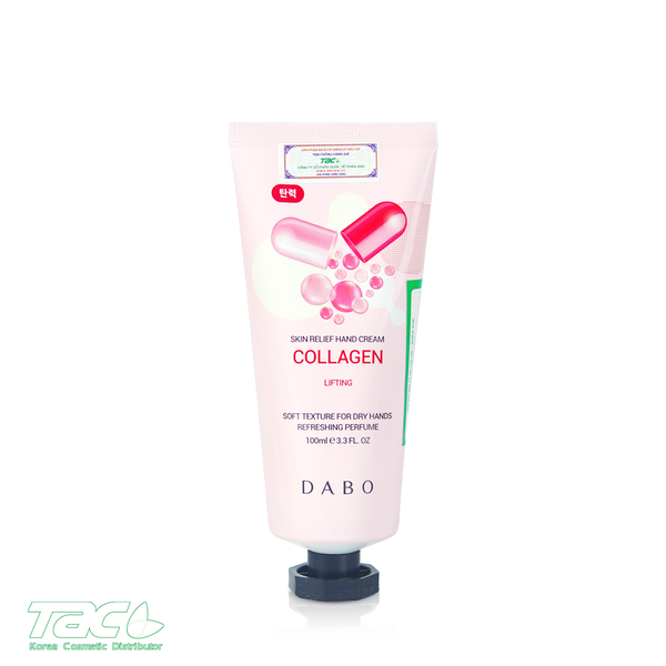 Kem dưỡng da tay Collagen nâng cơ tái tạo phục hồi da - DABO SKIN RELIEF COLLAGEN HAND CREAM 100ML