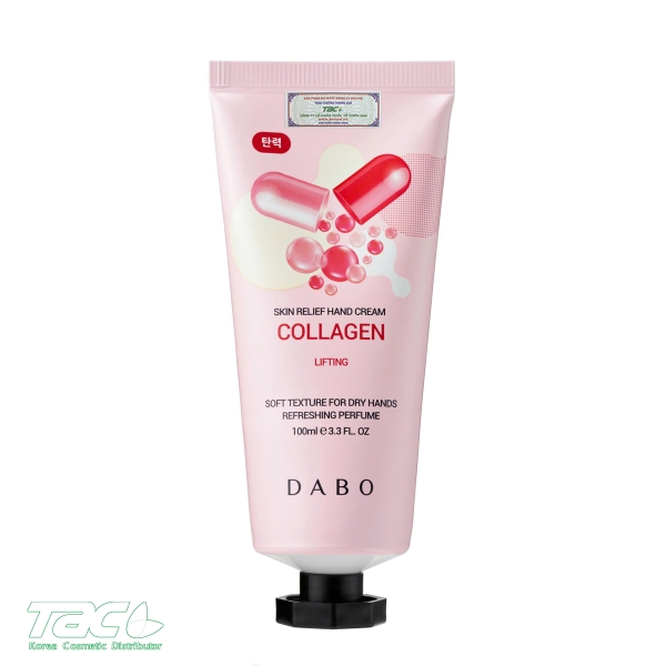 Kem dưỡng da tay Collagen nâng cơ tái tạo phục hồi da - DABO SKIN RELIEF COLLAGEN HAND CREAM 100ML