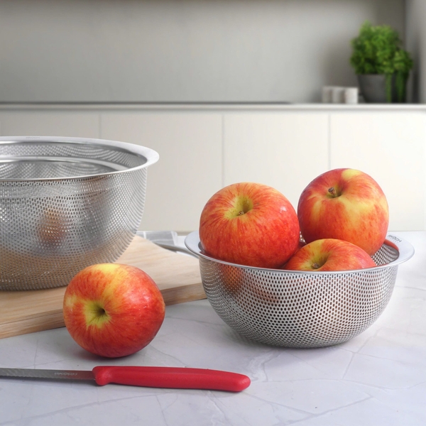 Bộ 3 rổ inox không tay cầm Gkoch 16-20-24cm (MYDH1012) Shop Hàng Đức