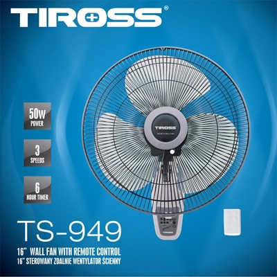 QUẠT TREO TƯỜNG TIROSS TS-949