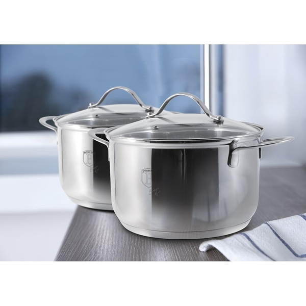 Nồi mini 16cm Berlinger Haus BH/6289 - silver collection | Phương mart