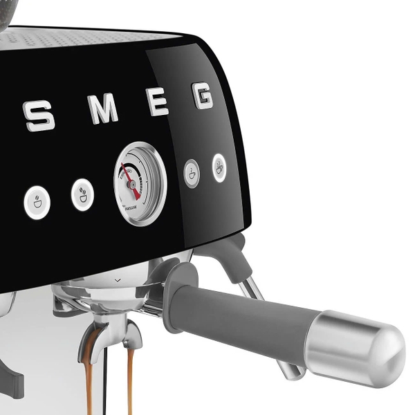 Máy pha cafe SMEG EGF03BLEU màu đen kèm cối xay | Phương mart