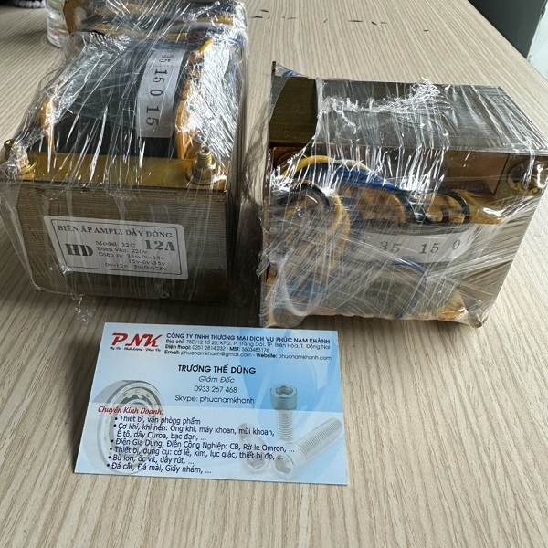 BIẾN ÁP AMPLI ĐÔI 32C 12A 35V-15V-5V 100% DÂY ĐỒNG