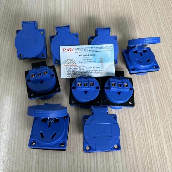 Ổ CẮM ĐIỆN 5 CHẤU CHỐNG CHÁY NỔ 10A-16A 200-250V IP65 TYPE-312