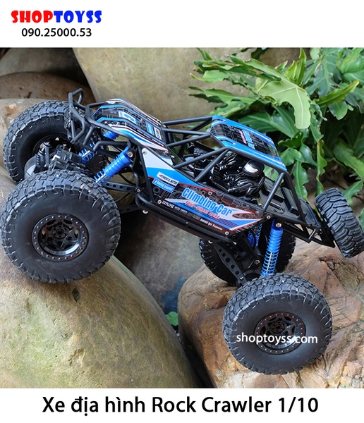 Xe địa hình điều khiển ROCK CRAWLER RC Car 1:10  leo dốc shoptoy