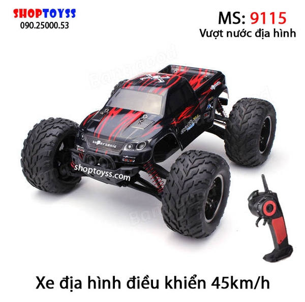 Xe địa hình vượt nước 1/12 tốc độ 45km 9115 shoptoy