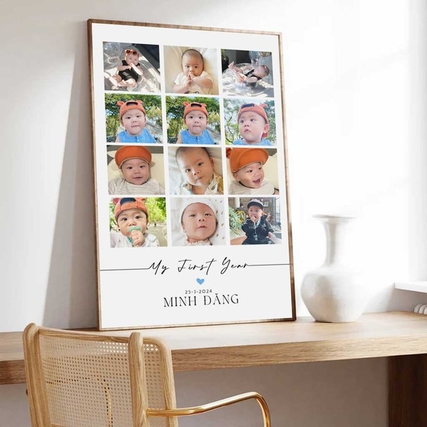 In ảnh cho con - Lưu giữ khoảnh khắc đầu đời cho bé