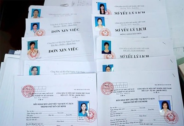 Ảnh sơ yếu lý lịch: Quy định về kích thước và màu nền