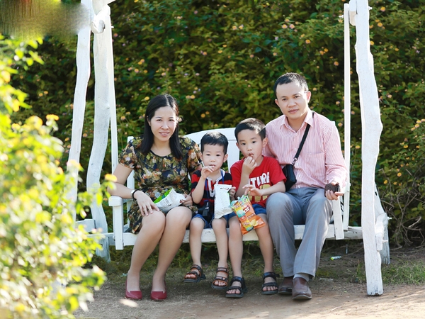 Album của gia đình anh Bảo Anh