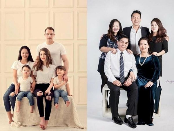 8 Cách tạo dáng chụp ảnh gia đình 5 người đẹp, đơn giản