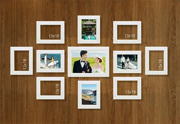 Kích thước khung ảnh phù hợp từng loại ảnh phổ biến hiện nay