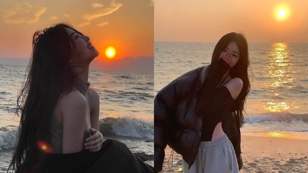 30 Cách tạo dáng chụp ảnh hoàng hôn sống ảo ĐẸP lung linh