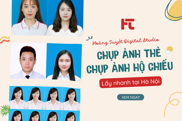 Dịch vụ chụp ảnh thẻ, chụp ảnh hộ chiếu lấy ngay giá rẻ tại Hà Nội
