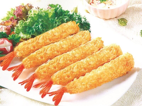 Tôm chiên tẩm bột
