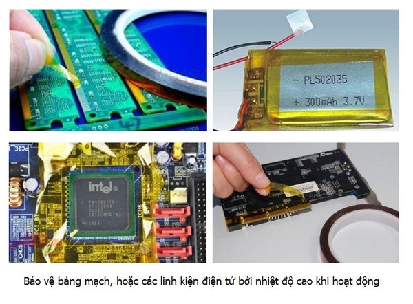 Ứng dụng phổ biến của cách nhiệt chống tĩnh điện Kapton trong ngành công nghệ
