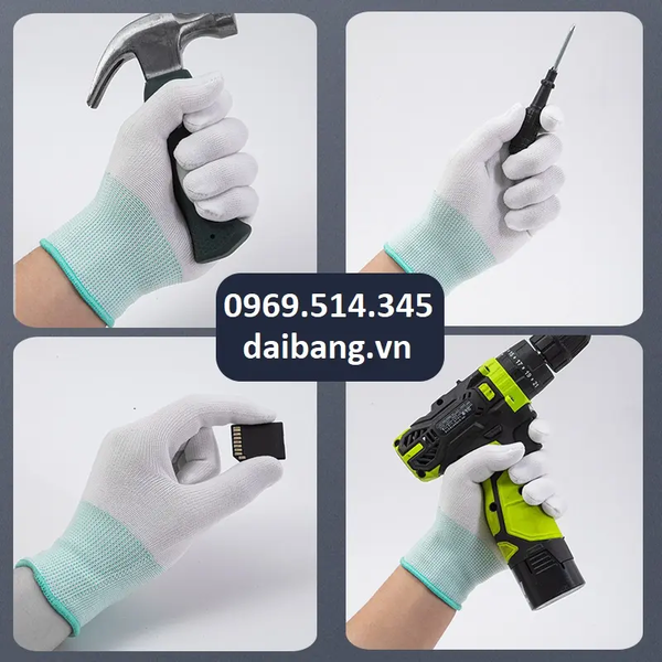 Găng tay Phủ PU giá rẻ chống tĩnh điện