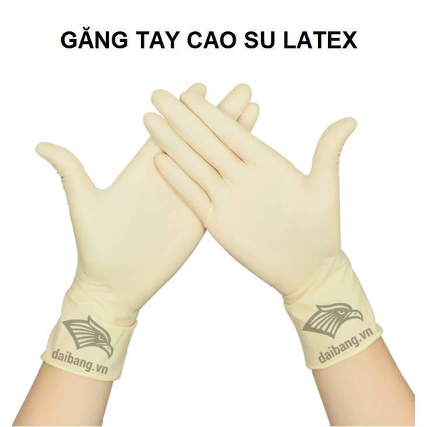 Găng tay cao su y tế Latex - Malaysia