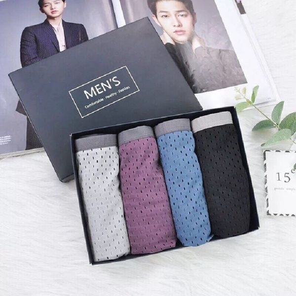 Set 4 quần sịp đùi nam Set 4 quần sịp đùi nam