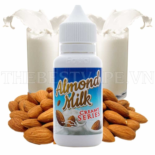 Bán tinh dầu vape malaysia thuốc lá shisha điện tử Almond Milk 60ml