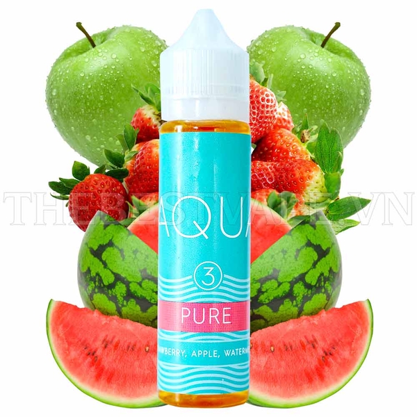 Tinh dầu vape mỹ shisha thuốc lá điện tử Aqua Pure 60ml