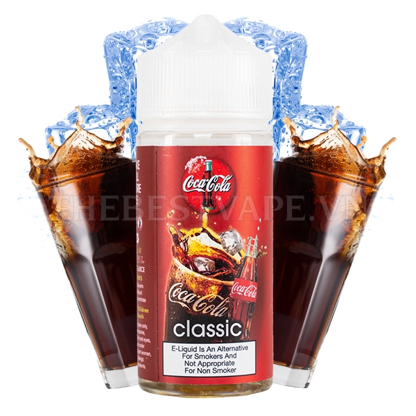 Bán tinh dầu vape Malaysia Classic FREEBBASE vị nước uống Coca cola