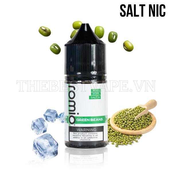Romio - GREEN BEANS ( Đậu Xanh Lạnh ) - Salt Nicotine