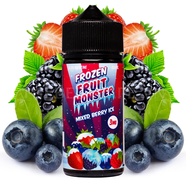 Bán tinh dầu vape Frozen Fruit Monster FREEBASE Mixed Berry Ice hot