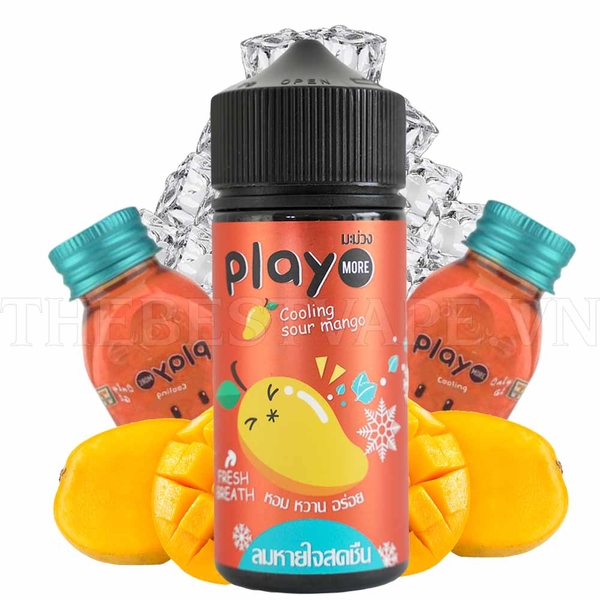 Bán Tinh Dầu Vape Malaysia Xoài Play 100ml Thuốc Lá Shisha điện Tử