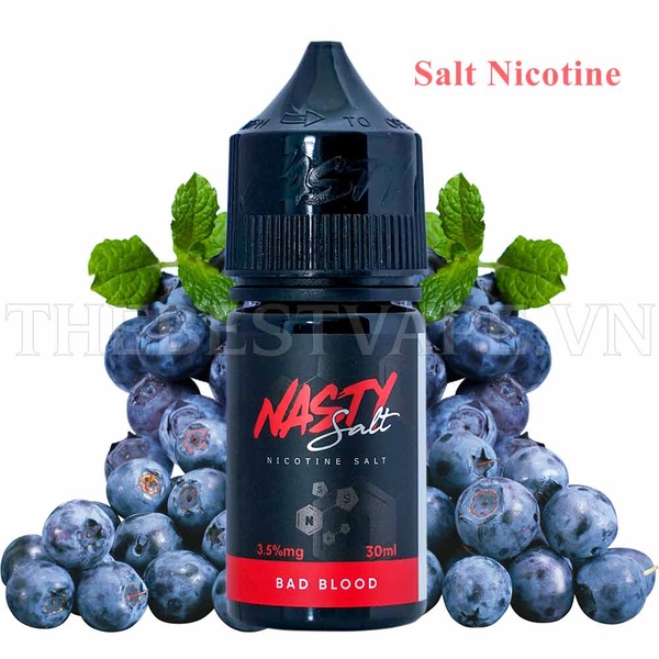 Nasty Juice - BAD BLOOD ( Việt Quất ) - Salt Nicotine