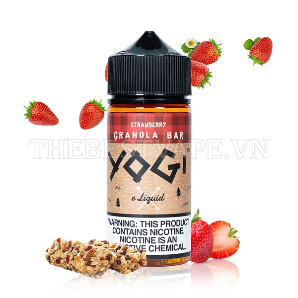 Yogi Granola Bar STRAWBERRY ( Dâu tây Bánh Yến Mạch ) chính hãng giá