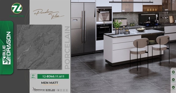 Gạch 60x60 11611 Đá mờ L2