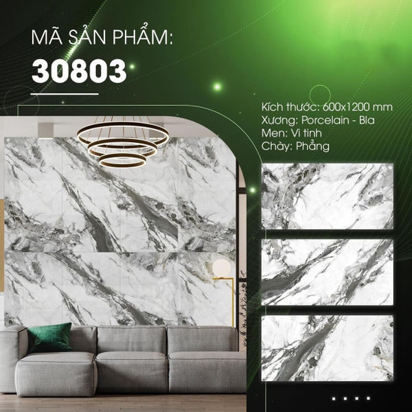 Gạch bóng kính 60x120 30803