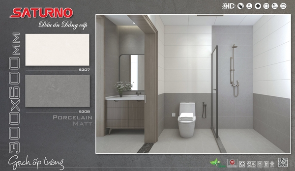 Gạch ốp tường 30x60 5307-5308