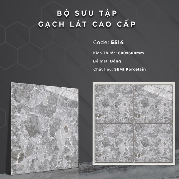 Gạch bóng kính 60x60 5514