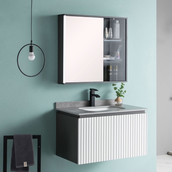 Tủ Lavabo PlyWood Laminate Cao Cấp 800mm