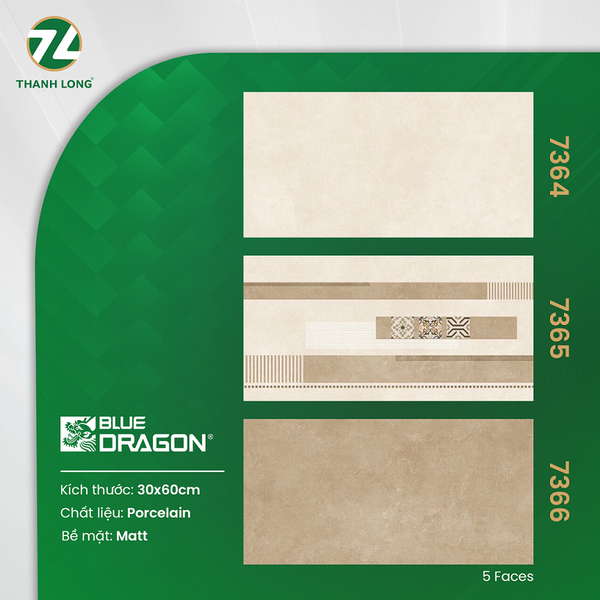 Gạch ốp tường 30x60 7364-7365-7366