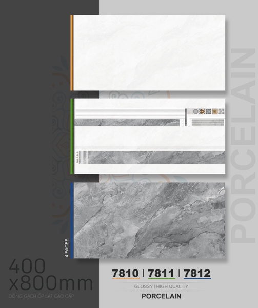 Gạch ốp tường 40x80 đá bóng 7810
