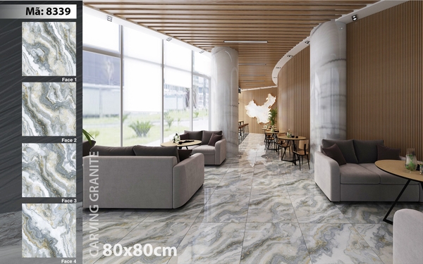 Gạch bóng kính 80x80 8339