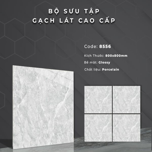 Gạch bóng kính 80x80 8556